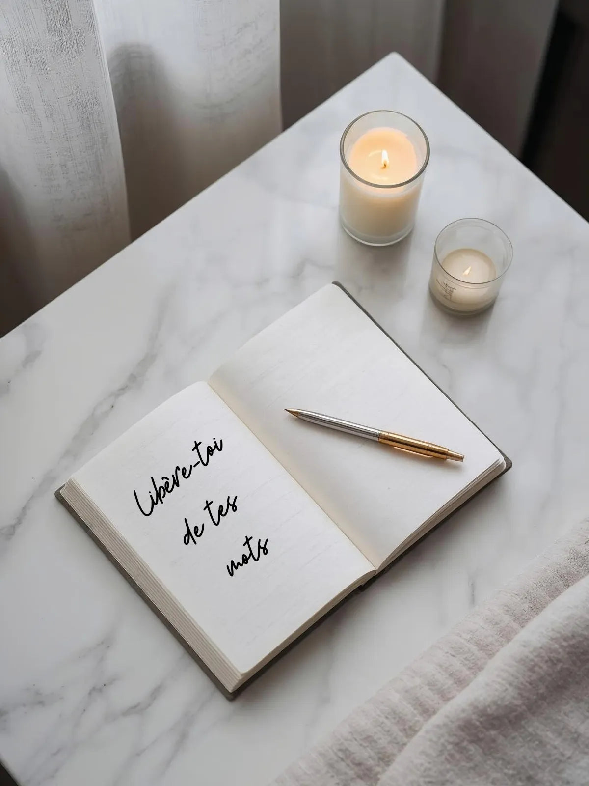 carnet d'écriture Libere toi de tes mots 